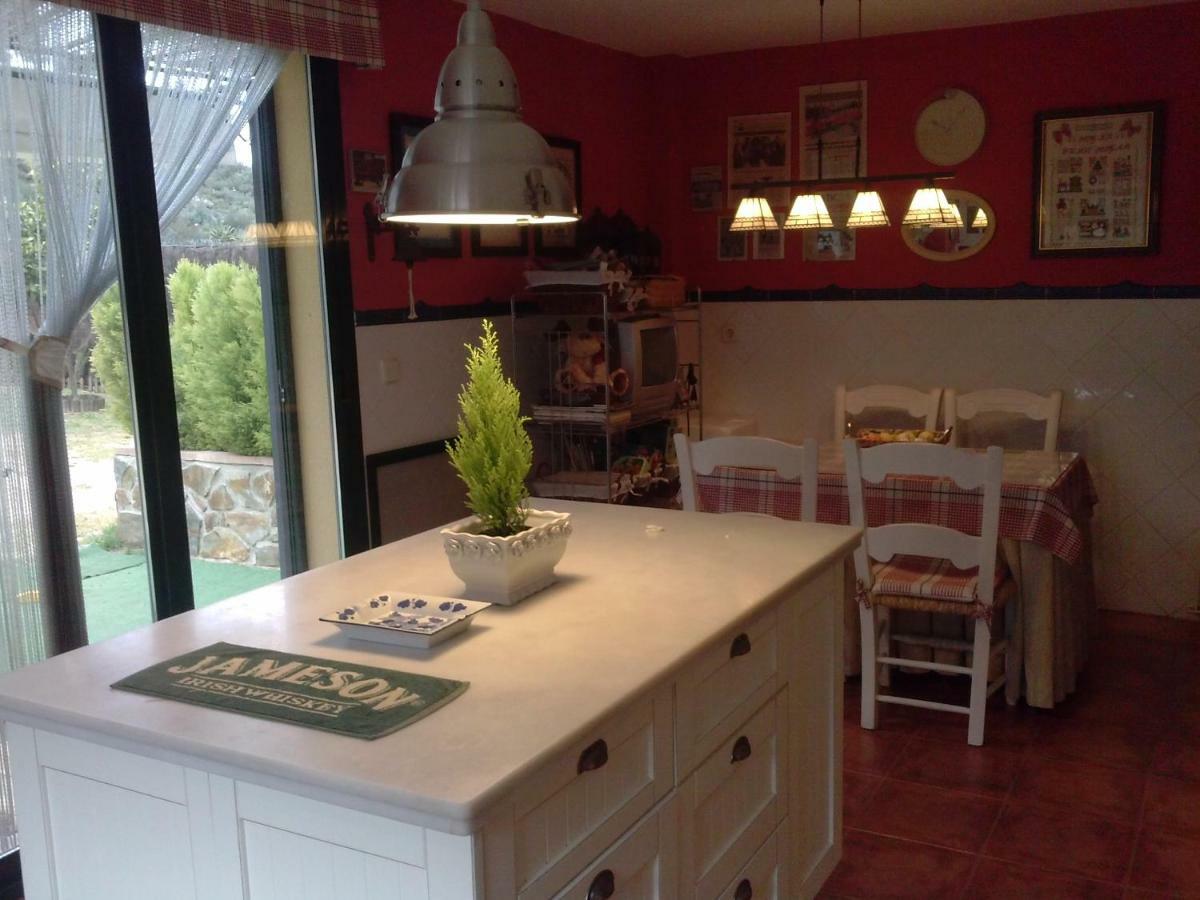 Casa Encantadora Con Piscina Privada Y Chimenea Villa Las Jaras Eksteriør bilde